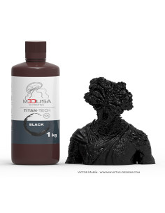 M3DUSA Titan-Tech Black ABS-ähnliches Fotopolymerharz LCD 385–405 nm 1 kg 2