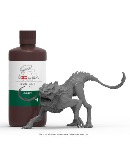 EcoSoy graues pflanzliches ABS-Harz VOC-frei für LCD-Drucker 1kg