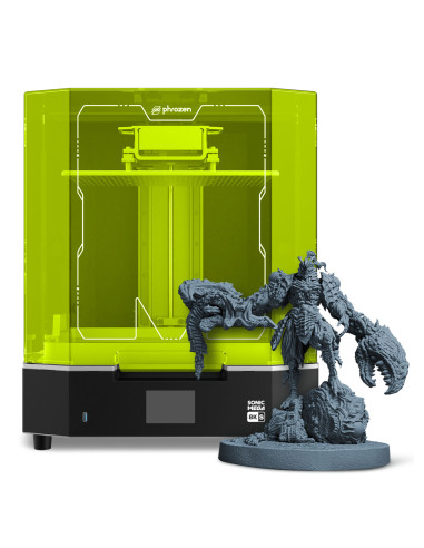 Impressora 3D resina MSLA Phrozen Sonic MEGA 8K S ecrã 15" 43µm