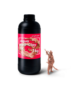 Résine 3D Phrozen Aqua Red Clay 8K rouge argile haute définition 1kg 2
