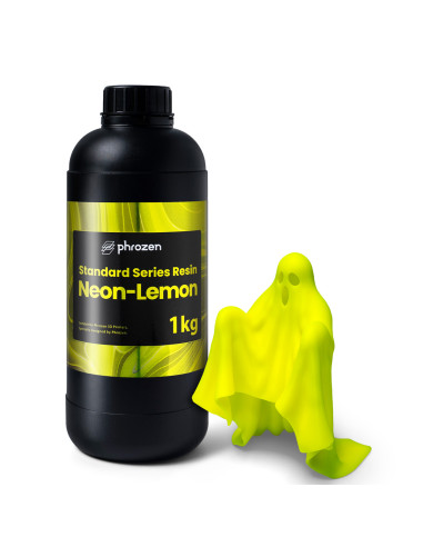 Resina UV 3D néon amarelo limão impressão fotopolímero 1 kg 76D