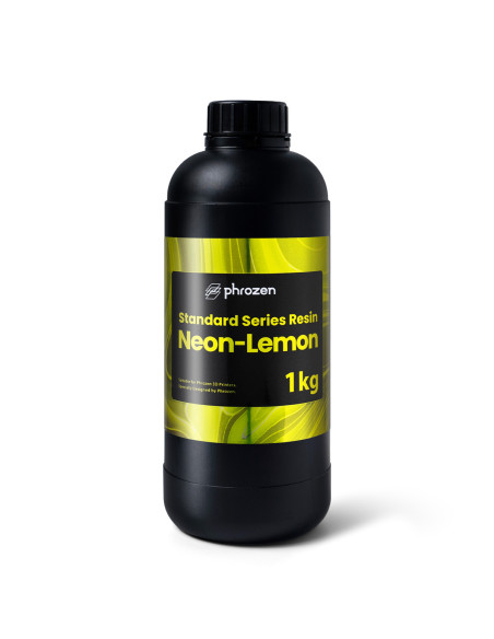 Neon yellow UV 3D resin photopolymer printing 1 kg 76D