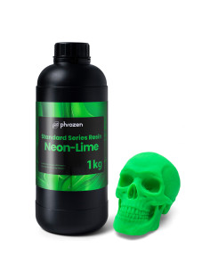 Résine 3D Phrozen Neon-Lime vert vibrant LCD MSLA 1 kg 76 Shore D 2