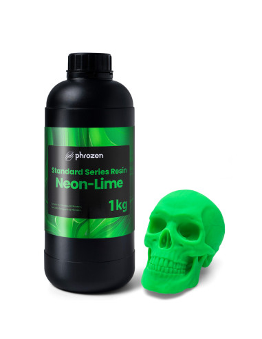 Phrozen Neon-Lime 3D Resin vibrant green LCD MSLA 1 kg 76 Shore D