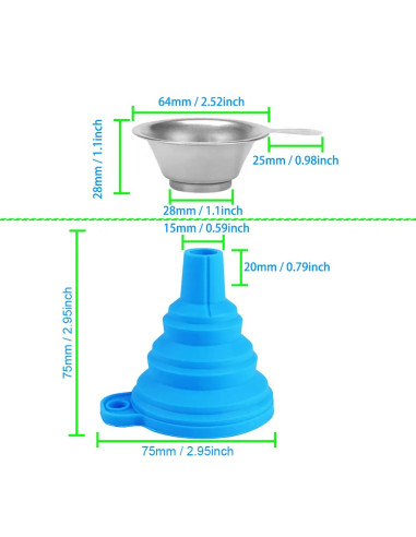 Kit 8 outils impression 3D spatules pince entonnoirs étui