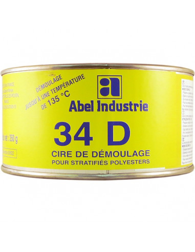 Agent de libération 34D cire en pâte pour moules rigides neufs