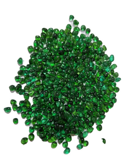 Crystal Pearls sphères cristal transparent pour résines finition brillante - 1 kg / 400 g / ESMERALDA