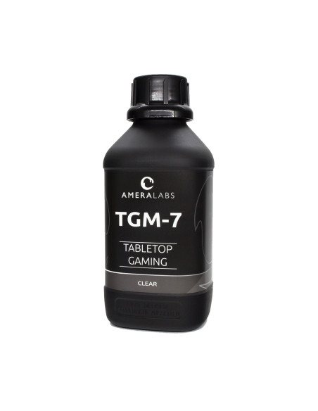 Ameralabs TGM-7 Clear transparent 3D resin LCD MSLA miniatures high definition