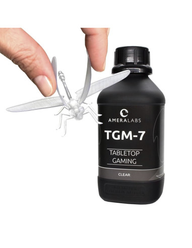 Ameralabs TGM-7 Clear transparent 3D resin LCD MSLA miniatures high definition