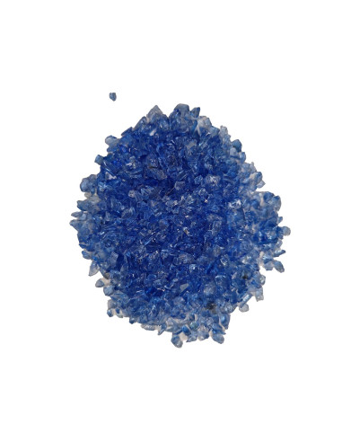 Cristaux concassés décoratifs pour résine époxy couleurs 4-8 mm - 1 kg / 400 g / Pacific