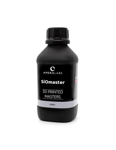 Ameralabs SiOmaster Grey 3D resin for jewellery casting high definition grey