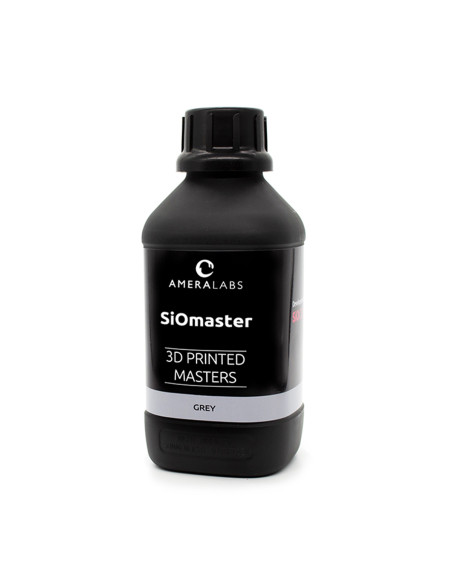 Resina 3D Ameralabs SiOmaster Grey joalharia fundição alta definição cinzento