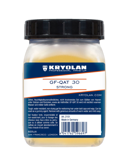 Gel fijador fuerte GF-QAT 30 STRONG 200ml para pelucas maquillaje FX
