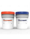 PlatSil 73-15 silicone platina translúcida Shore A15 moldagem flexível - 5 Gallon Kit - (36,28 kgs)