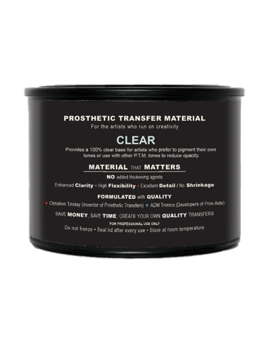 PTM Clear transfer protesico trasparente per trucco SFX