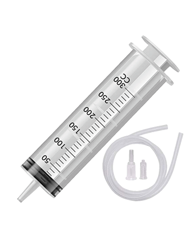 Seringue 300ml avec sonde 1,5m dosage effets spéciaux atelier