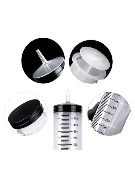 300 ml syringe with 1.5 m probe for dispensing in special effects and workshop applications