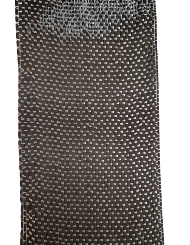 Fita unidirecional fibra de carbono 225g 100mm alta resistência - 10m / 1m / 5m