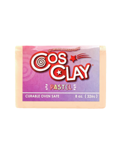 Kit 6 arcillas poliméricas flexibles tonos pastel CosClay 135°C - Pastel kit Six Colours 2