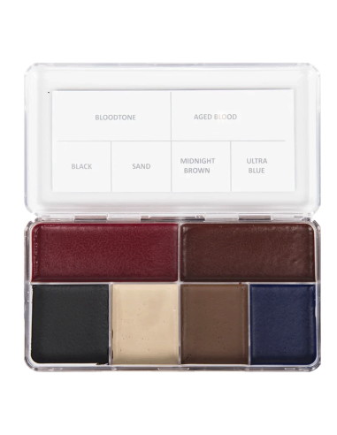 Palette maquillage alcool Skin Illustrator Blood and Sand FX peau silicone