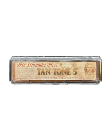 Alkohol-Make-up-Palette Skin Illustrator Mini Tan Tone 5 Haut Silikon