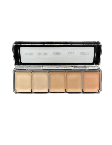 Palette maquillage alcool teintes claires peau silicone latex Mini Light Tone 5