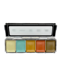 Paleta maquiagem álcool Skin Illustrator Mini Adjusters 2 pele silicone látex 2