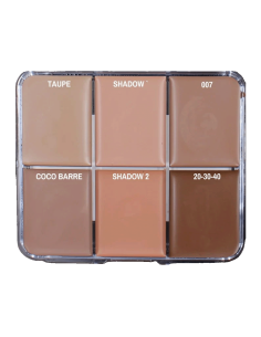 Paleta maquillaje graso Skin Illustrator Greg Cannom Color 3 piel silicona 2