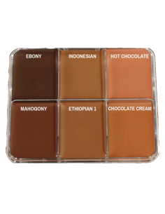 Palette maquillage FX Skin Illustrator Greg Cannom Dark 1 couleurs foncées 2