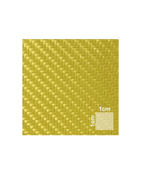 Tejido aramida Kevlar twill 2/2 170g refuerzo composite resistente