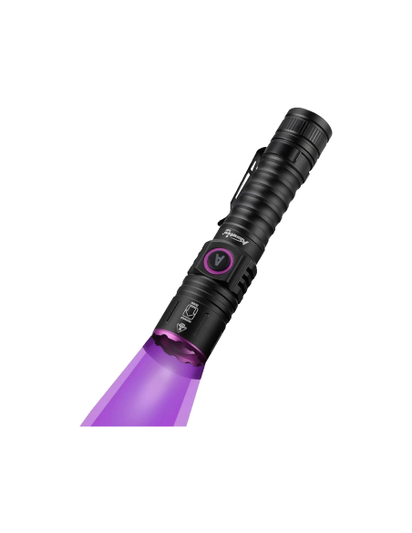 365 nm rechargeable UV LED flashlight aluminium resin curing workshop