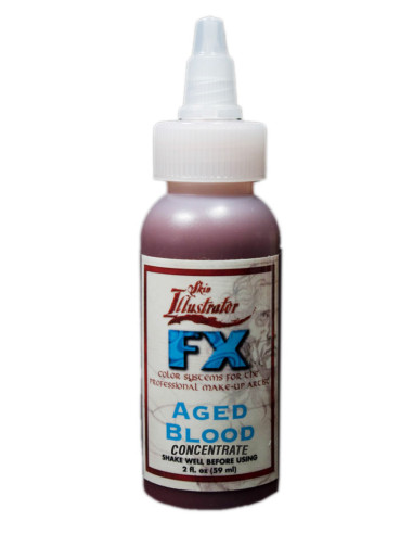 FX Palette trucco liquido alcool pelle silicone lattice effetti speciali - Aerografo / Aged Blood / Blood Tone / Concentrato