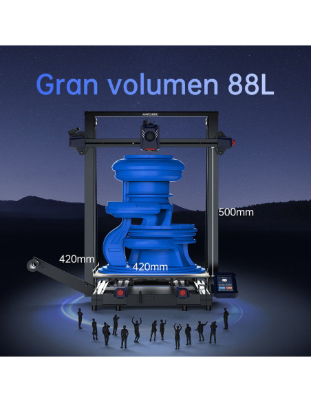 Anycubic Kobra 2 Max - 3D-Drucker mit hoher Geschwindigkeit und großem Volumen | Feroca