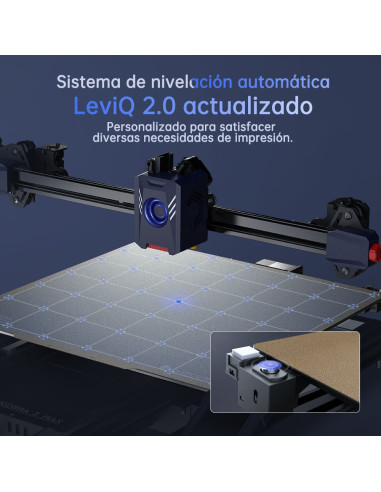 Anycubic Kobra 2 Max - 3D-Drucker mit hoher Geschwindigkeit und großem Volumen | Feroca