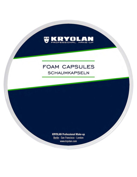 Cápsulas comestibles espuma blanca efectos especiales boca FX