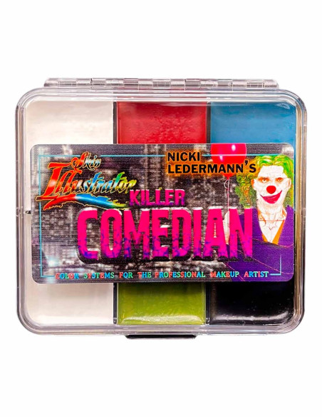 Paleta maquillaje alcohol Skin Illustrator Killer Comedian FX piel silicona