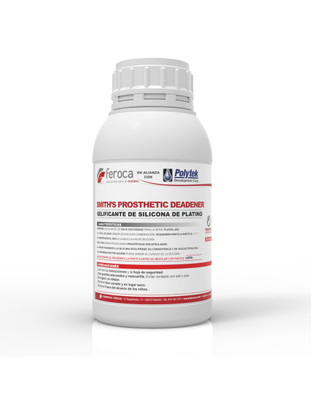 Gelificante silicona platino prótesis FX animatronics deadener PlatSil Gel - 500 g