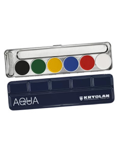 Kompakte Glycerin-Make-up-Palette 6 Farben Gesicht und Körper FX