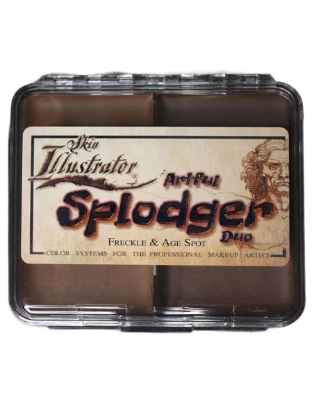 Skin Illustrator On Set Splodger Duo paleta alcohol pecas manchas piel silicona