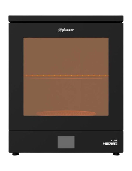 Cámara de curado UV resinas 3D plataforma giratoria 360° gran capacidad