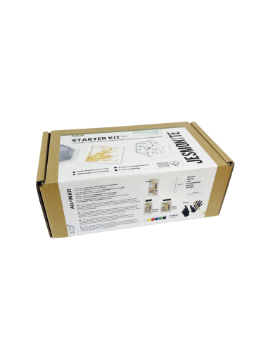 Kit inicio Jesmonite AC100 resina acrílica al agua moldeo y colada