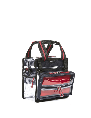 Mala maquilhagem profissional Samas Krystal Bag transparente Cordura Itália - S (Pequena)