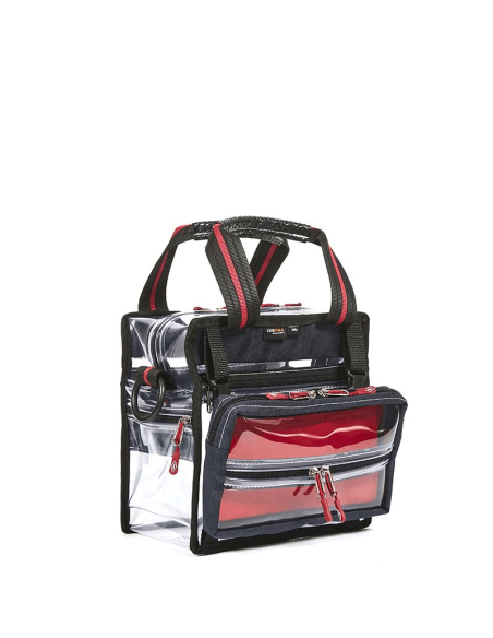 Mala maquilhagem profissional Samas Krystal Bag transparente Cordura Itália - S (Pequena)