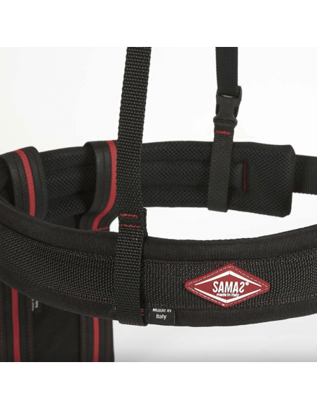 Samas Belt Cordura 1000D gepolstert Schweißdocht Größe S und L - S (Klein)