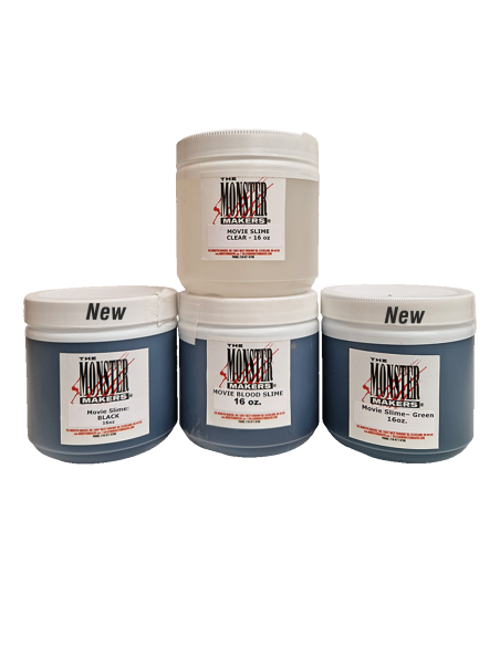 Creature Slime klebriger Schleim Spezialeffekte Make-up FX transparent 450g - Grün