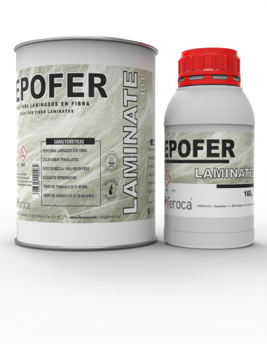 Epofer Laminate 401 résine époxy stratification manuelle haute résistance mécanique