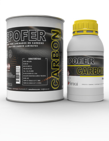 Epofer Carbon 402 transparentes Epoxidharz UV-Filter Carbonfaser-Laminierung
