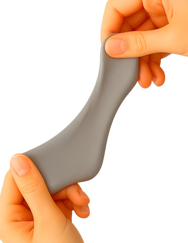 EVA AIR Foam Clay gris professionnel cosplay ultra-léger flexible 300g