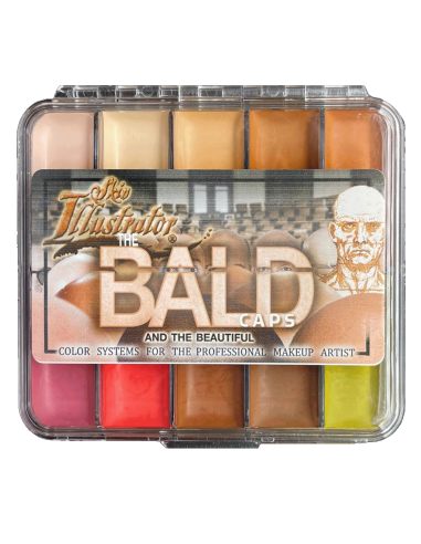 Palette trucco all'alcool Skin Illustrator On Set BALD Caps 10 colori