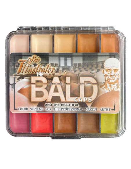 Palette trucco all'alcool Skin Illustrator On Set BALD Caps 10 colori